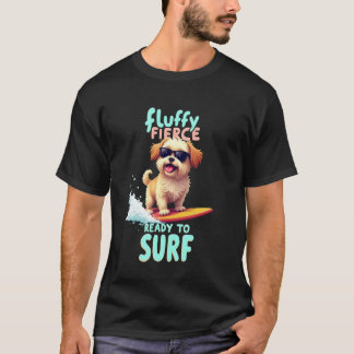 Camiseta Cachorro Shih Tzu Legal Surfando