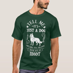 Camiseta Cachorro Siberiano Cachorro Cachorro Cachorro Cach