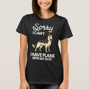 Camiseta Cachorro Siberiano Cachorro Cachorro Cachorro Prop