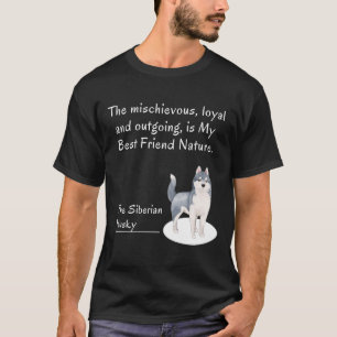 Camiseta Cachorro Siberiano Husky