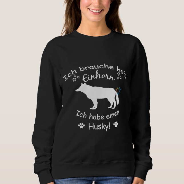 Camiseta Cachorro Siberiano rouco (Frente)