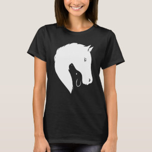 Camiseta Cachorro Silhuette Equine Canine Outfit