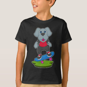 Camiseta Cachorro Skater Skate