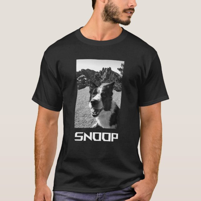 Camiseta Cachorro Snoop (Frente)