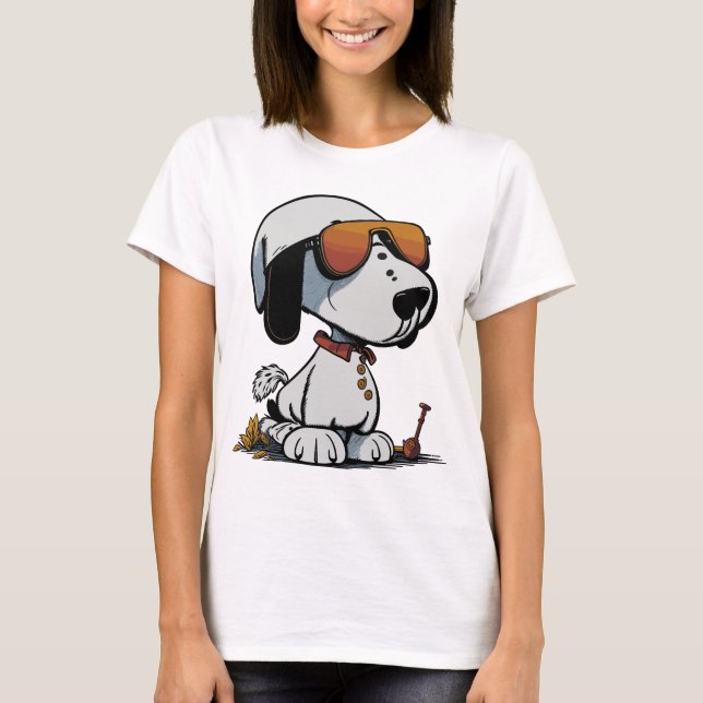 Camiseta Cachorro Snoopy (Frente)