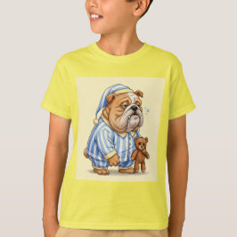 Camiseta Cachorro Sonolento com Amigo de Natasha