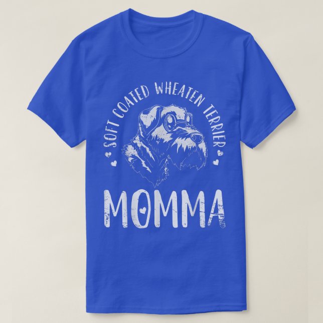 Camiseta Cachorro Terrier Momma Mamãe Mama Vin (Frente do Design)