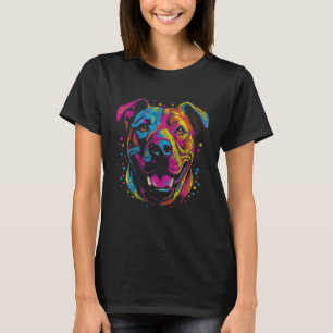 Camiseta Cachorro Terrier Pit Bull Americano Engraçado Feli