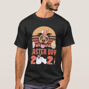 Camiseta Cachorro-Touro Visto Coelhinho Orelha Coelho Coelh