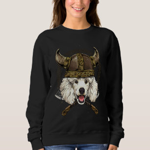 Camiseta Cachorro Valhalla Pagão Nórdico Renascença Poodle