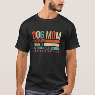 Camiseta Cachorro Vintage Mãe As Mulheres O Mito Vendedor D