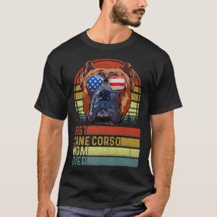 Camiseta Cachorro Vintage Melhor Corso Canavial Mãe Sempre