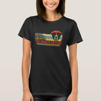 Camiseta Cachorro Vintage Pai O Homem Que O Mito Roupa