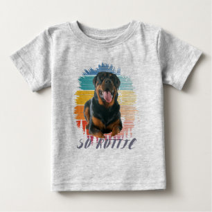 Camiseta Cachorro Vintage Rottie Rottweiler Cachorro Animal
