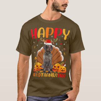 Camiseta Cachorro Voador Feliz Alemão Pointer Cabeado Cacho