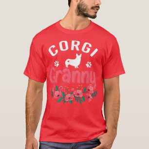 Camiseta Cachorro-Vovô Dona-Vacas Mulheres Cachorro Pet Fog