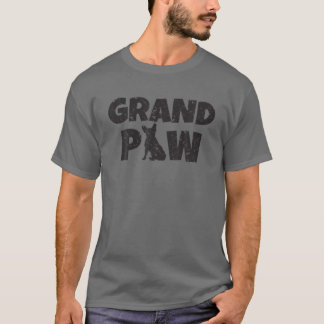 Camiseta Cachorro Vovô Francês Buldogue Grand Paw T Shirt L