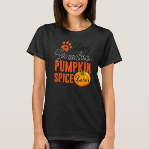 Camiseta Cachorro Vovó Pumpkin Spice Fall Women