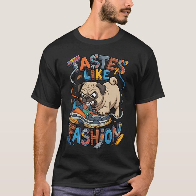 Camiseta Cachorro Zangado (Frente)