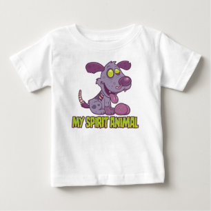 Camiseta Cachorro Zumbi é Meu Animal Espiritual