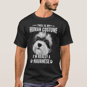 Camiseta Cachorros 365 Este é meu traje humano Eu sou realm