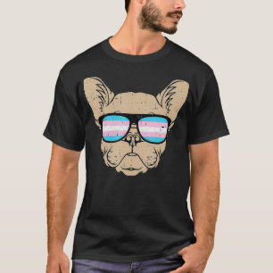 Camiseta Cachorros Cachorros Óculos transexuais Orgulho Pup