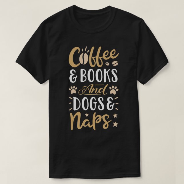 Camiseta Cachorros Cafeados Cães Cães Cães Cães Cães Cães C (Frente do Design)
