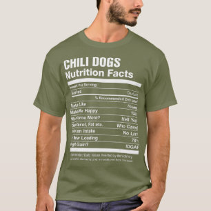 Camiseta Cachorros Chili Nutrition Fala Engraçado