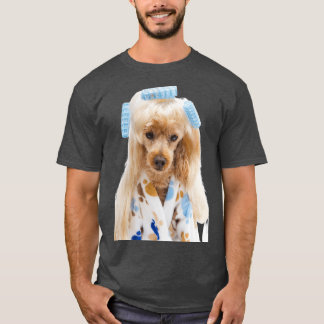 Camiseta cachorros com perucas apoiam nossas tropas
