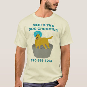 Camiseta Cachorros Comerciais em Crescimento de Cães Person