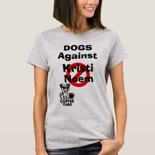 Camiseta Cachorros Contra Kristi Noem
