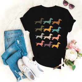 Camiseta Cachorros Dachshund