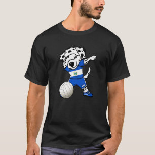 Camiseta Cachorros Dalmáticos Vetores de Voleibol de El Sal