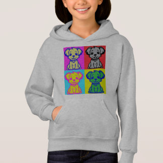 Camiseta Cachorros Divertidos de Pop Art