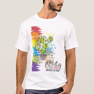 Camiseta Cachorros do Amor Coloridos