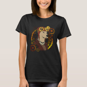 Camiseta Cachorros e Lágrimas de Capacetes Vestindo Aviador