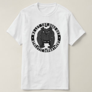 Camiseta Cachorros Esportivos Deixamos Os Cachorros Sair Do