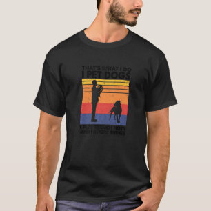 Camiseta Cachorros Eu Toco Chifre Francês E Eu Sei Coisas