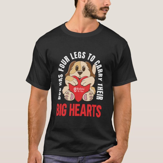 Camiseta Cachorros Grandes Negros (Frente)
