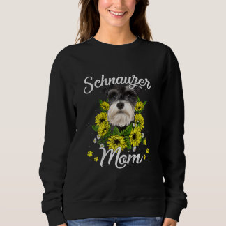 Camiseta Cachorros Mães Dia da Mãe Presente Sunflower Schna