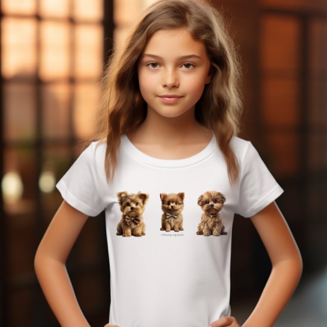 Camiseta "Cachorros Mais Pobres 🐶" (Criador carregado)