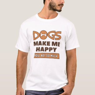 Camiseta Cachorros Me Fazem Feliz