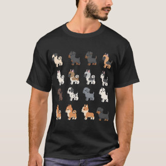 Camiseta Cachorros Miniaturas Fofos