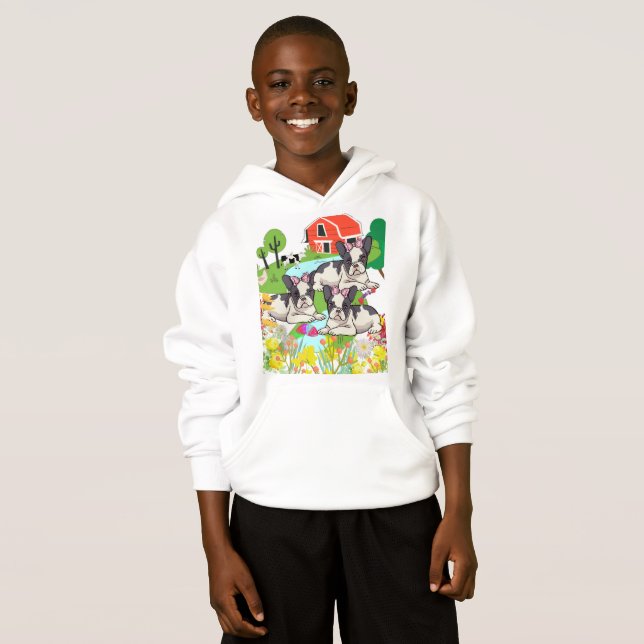 Camiseta Cachorros Pretos E Brancos Da Califórnia (Frente Completa)
