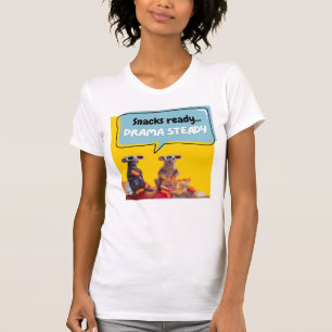Camiseta Cachorros Prontos, Drama Firme
