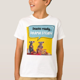 Camiseta Cachorros Prontos, Drama Firme
