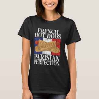 Camiseta Cachorros-Quentes Franceses Cachorro-Quente Perfei