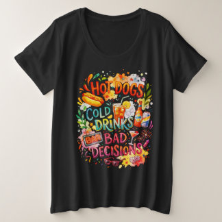 Camiseta Cachorros Quentes Más Decisões