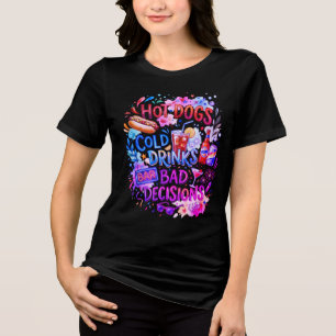Camiseta Cachorros Quentes Más Decisões