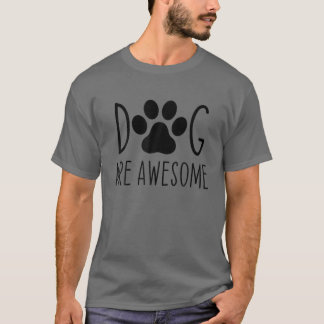 Camiseta Cachorros São Incríveis Cachorros Adormecidos Pai 
